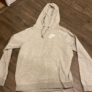 grey nike hoodie